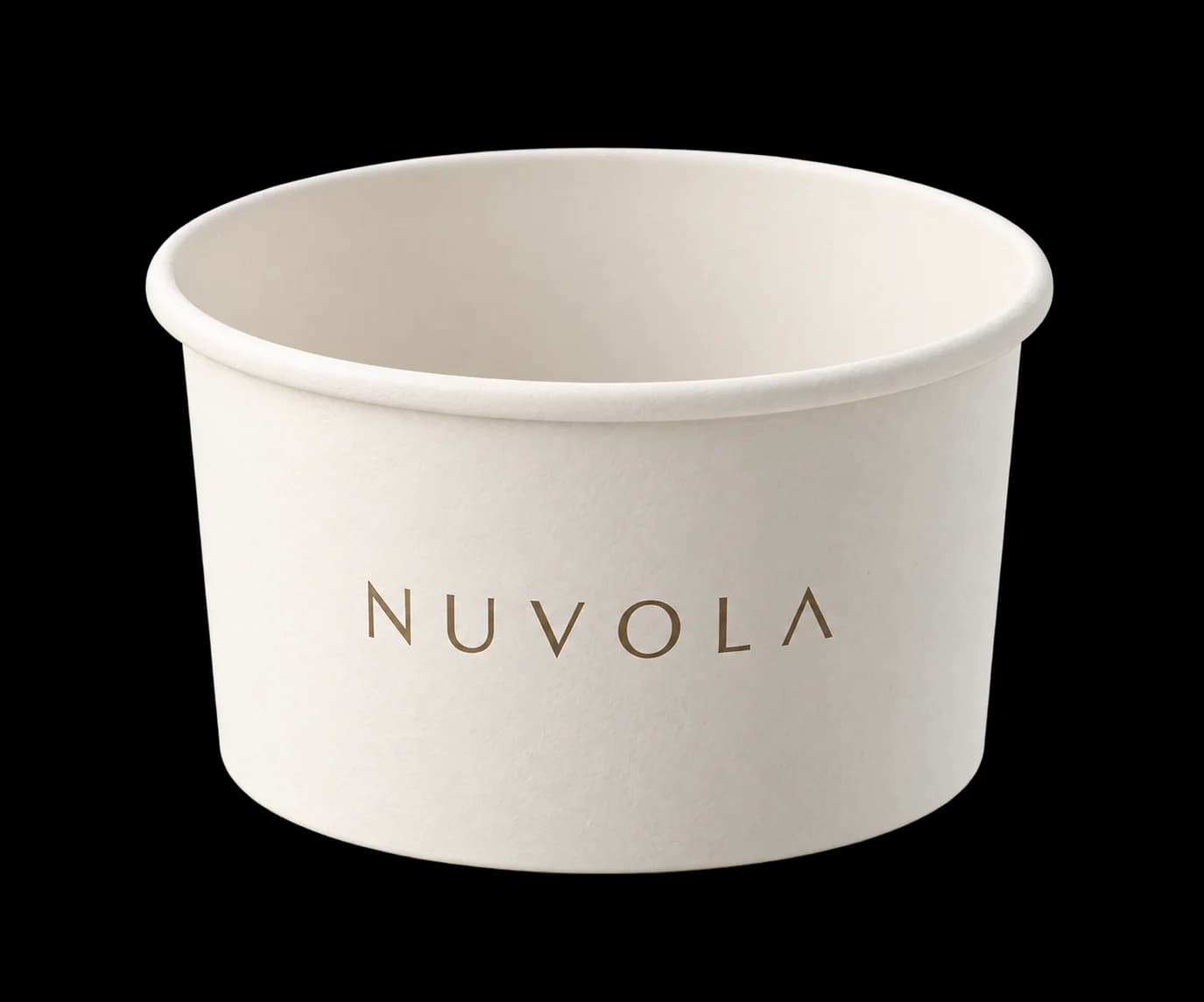 Copo NUVOLA pronto para receber seu sabor