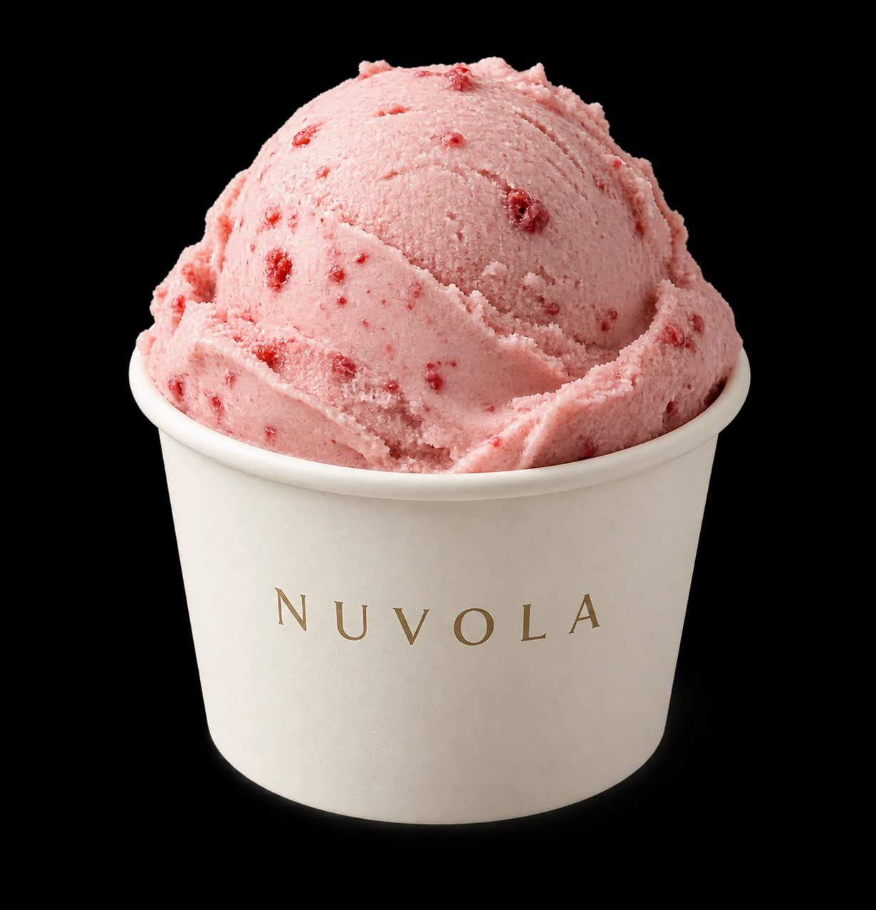 Copo NUVOLA de gelato Morango