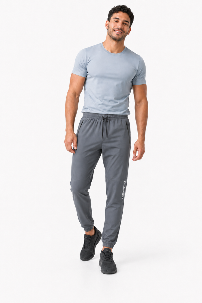 Calça fitness masculina NARO — variante cinza