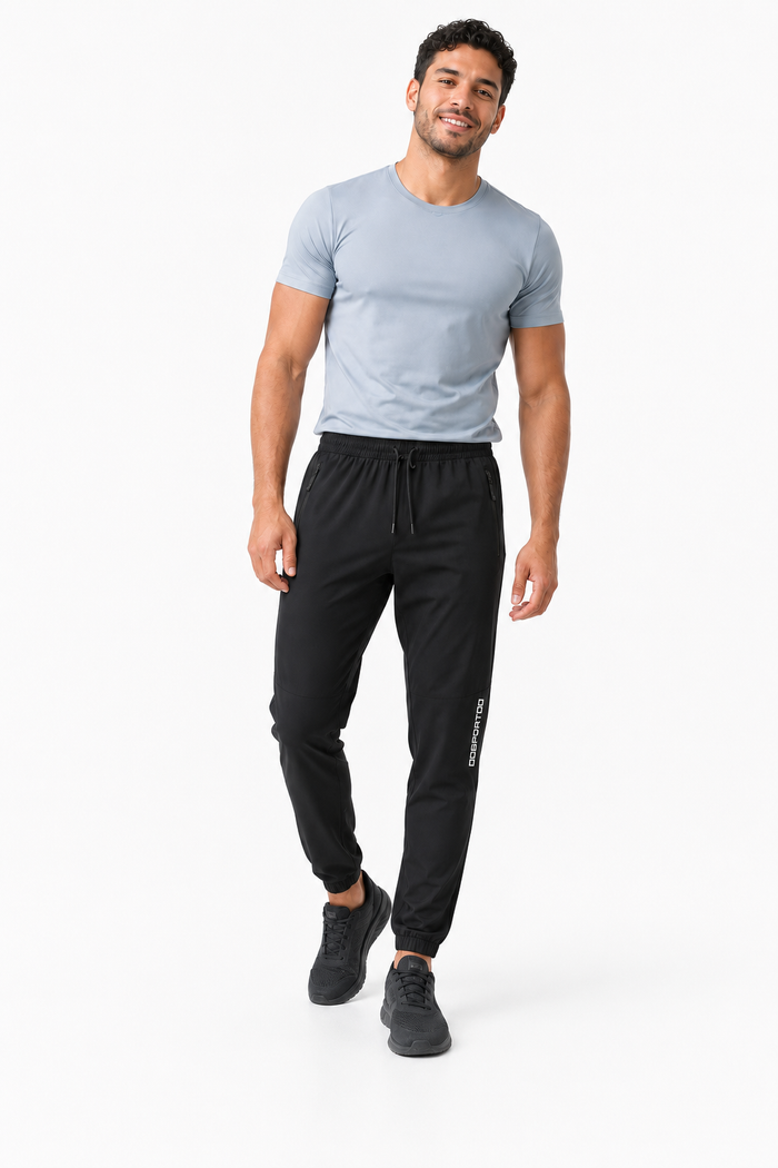 Calça fitness masculina NARO — variante preta