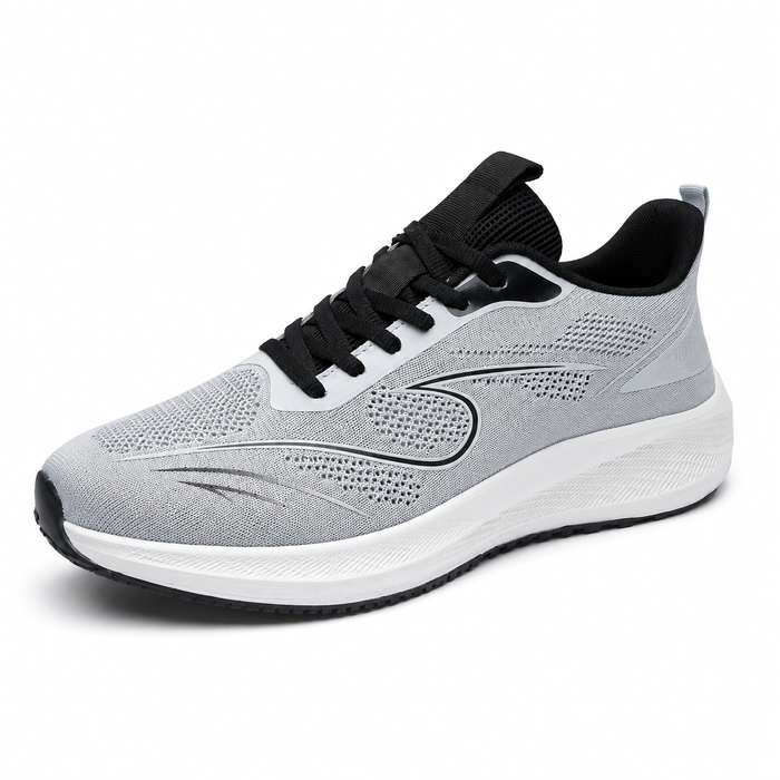 Tênis esportivo cinza premium