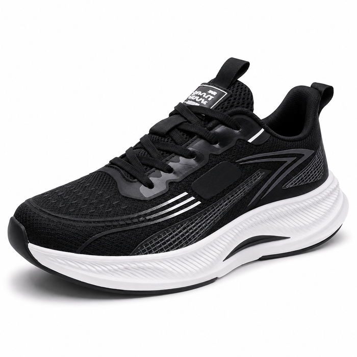 Tênis masculino preto esportivo